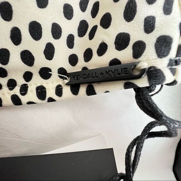 Kendall and Kylie Animal Dot Two piece bikini with knotted bottoms and top New!! - Picture 3 of 16